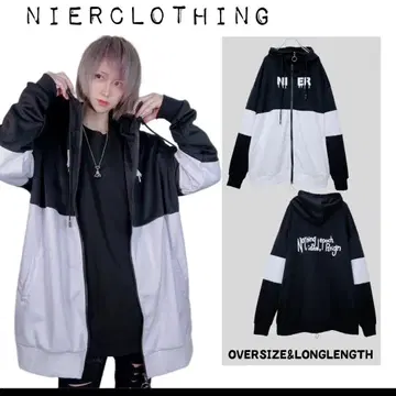 NieR OVERSIZE LONGLENGTH ZIP PARKA