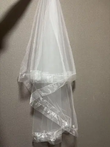 결혼식~웨딩 베일 2단 레이스~ (다른 결혼식 관련 게시물도 있습니다)