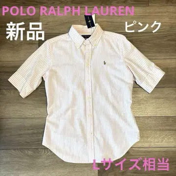 폴로 랄프 로렌 반팔 셔츠 US SIZE M 핑크