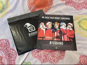 BIGBANG MERRY CHRISTMAS 카드