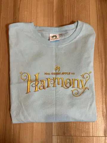 Mrs. GREEN APPLE Harmony 티셔츠 XL 사이즈