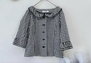 GALLERY VISCOUNT 갤러리 비스콘티 깅엄 체크 반팔 셔츠