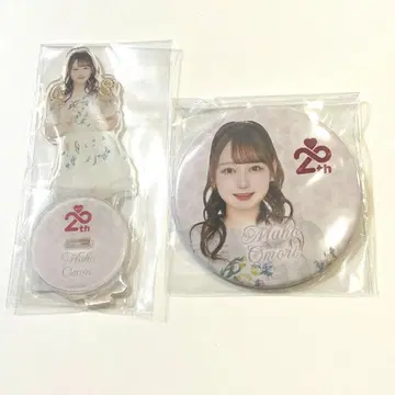 오모리 마호 아크릴 스탠드 캔뱃지 세트