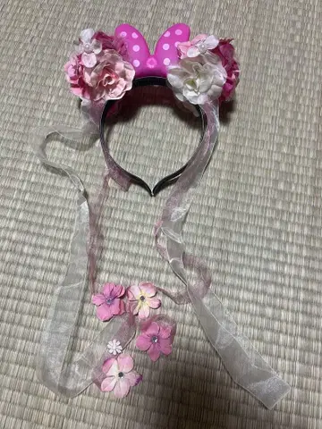 디즈니 미니 꽃 머리띠