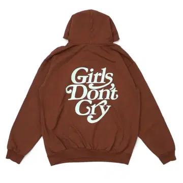 girls don't cry 후드 티 브라운 L 사이즈