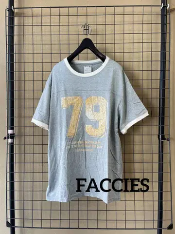 FACCIES 파치즈 MELANGE NUMBERRING TEE