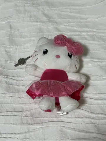 헬로키티 봉제 인형 키링