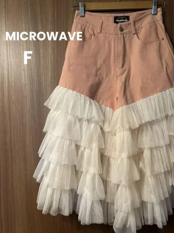 MICROWAVE | 새상품급 | 마이크로 웨이브 | 튤 데님