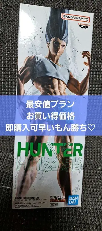 HUNTER x HUNTER 피그라이프! 곤 -있는 힘껏 펜- 피규어