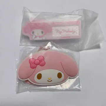 마이멜로디 거울 키링 명찰 배지