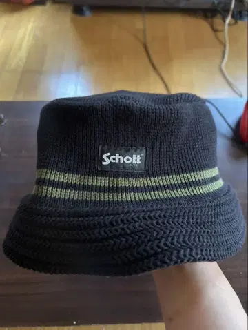 Schott 샷 버킷 햇 KNIT BUCKET HAT
