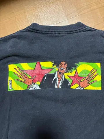 90s'' ZORLAC PUSHEAD 스케이트 티셔츠 조락 패스 헤드