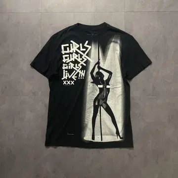 archive GIRLS GIRLS GIRLS LIVE!!XXX 티셔츠