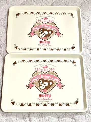 스위트 더피 플레이트 2장 세트