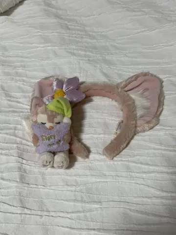 리나 벨 머리띠 봉제 인형 키링