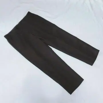 KN0049 슬랙스 남성 바지 [F] 센터 프레스 블랙 출퇴근 업무