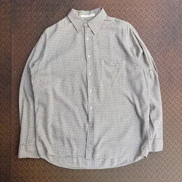 90s PerryEllis 페리 에리스 코튼 레이온 셔츠 글렌 체크
