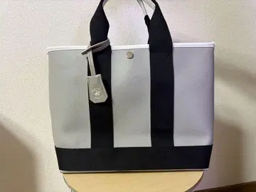 BEVERLY HILLS POLO CLUB 토트백 그레이/블랙