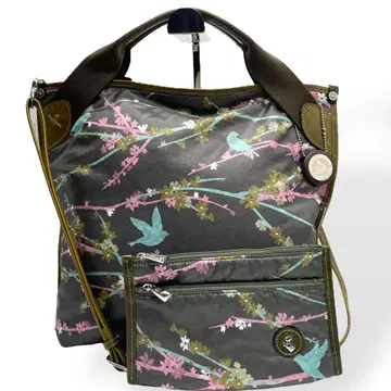 컨디션 최상 PELLE BORSA 2way 토트백 숄더백 파우치