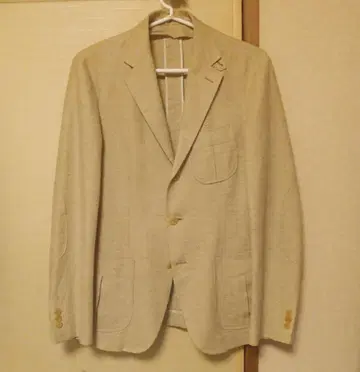 EDIFICE 린넨 실크 혼방 자켓 베이지