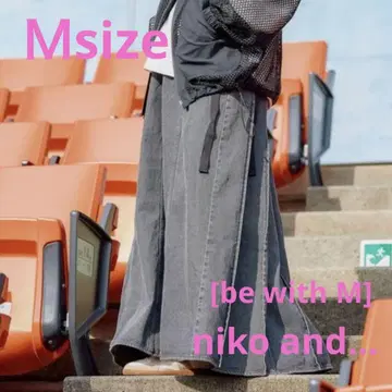 니코앤드 [be with M] Misayo 키레미에 플리츠 스커트