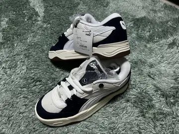 PUMA-180 스니커즈 26.0CM 화이트/네이비