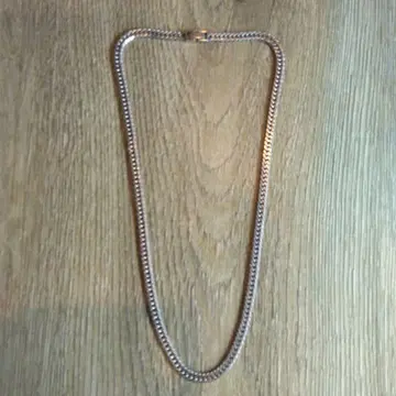 실버 925 목걸이 6면 길이 50cm 폭 약 5mm