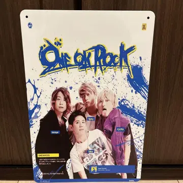 ONE OK ROCK 원오크 메탈 아트 간판 포스터 락