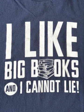 I LIKE BIG BOOKS 로고 티셔츠 구제 의류 M 네이비