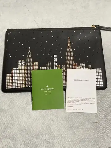 kate spade 핑크 코인 케이스 클러치