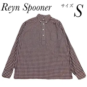 레인 스푸너 Reyn Spooner 풀오버 체크 셔츠 S