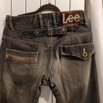 Lee 그레이 슬림핏 청바지 사이즈 28 카우보이