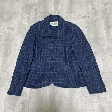 jun ashida 자켓 고급 체크 클래식 무난