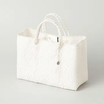 새상품 OJO DE MEX Chico 메르카도 백 WHITE TL