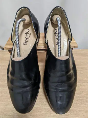 하루타 스포크 슈즈 슬립온 로퍼 블랙 사이즈 26cm
