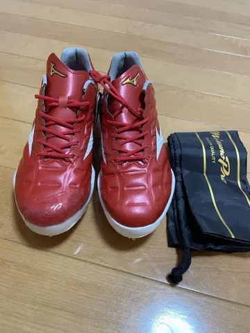 미즈노 스파이크 슈즈 27.0cm 레드 쿠션 레보