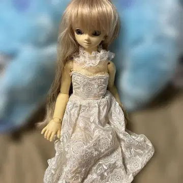 돌피드림 인형 본체 레이스 드레스