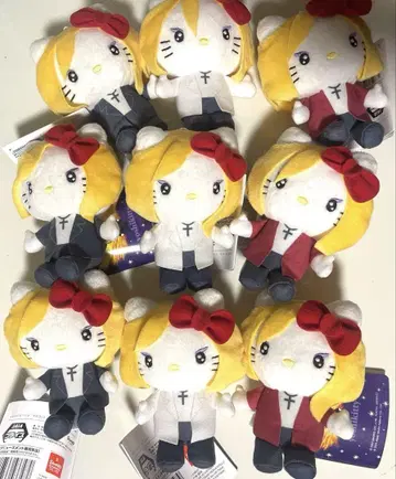 yoshikitty 요시키티 마스코트 봉제인형 컴플리트 9점