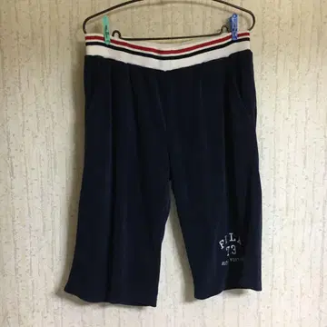 휠라 하프 팬츠 3L 네이비 미사용