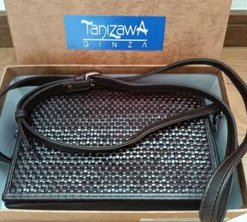 긴자 타니자와 GINZA TANIZAWA 숄더백 가죽 미사용품