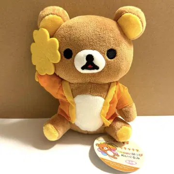 리락쿠마 7주년 Happy 축제 의상 봉제 인형 헤이세이 레트로 2010