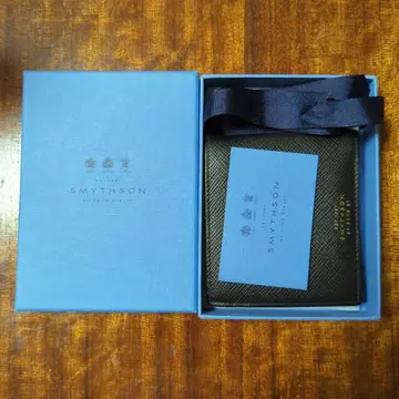 SMYTHSON 접이식 지갑 블랙