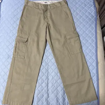 Dickies 카고 워크 팬츠 베이지 (남성용 W32 L30)