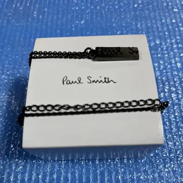 Paul Smith 블랙 체인 목걸이
