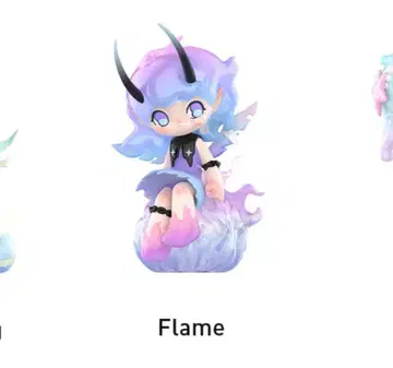 POPMART AZURA Fantasy Nature 피규어 flame
