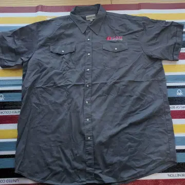 DAKOTA Q-LINE TRUCKING 워크 셔츠 3XL 그레이