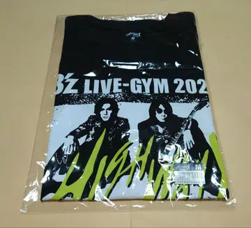B'z 파이널 티셔츠 M 사이즈 B'z LIVE-GYM 2022 블랙