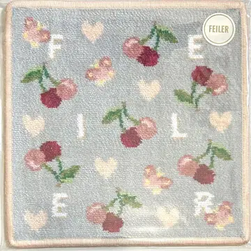 페이러 타월 손수건 Keep Smiling Cherry