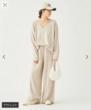 Plage ASAMEN Knit PT 플라주 마면 니트 팬츠