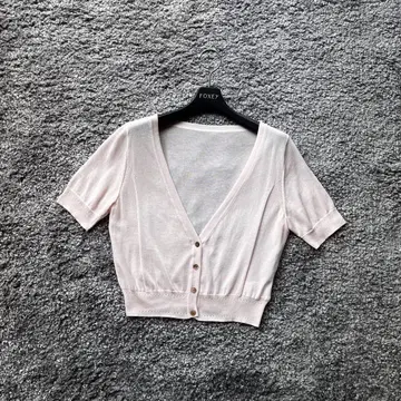 폭시 40 라이트 핑크 Summer Cardigan